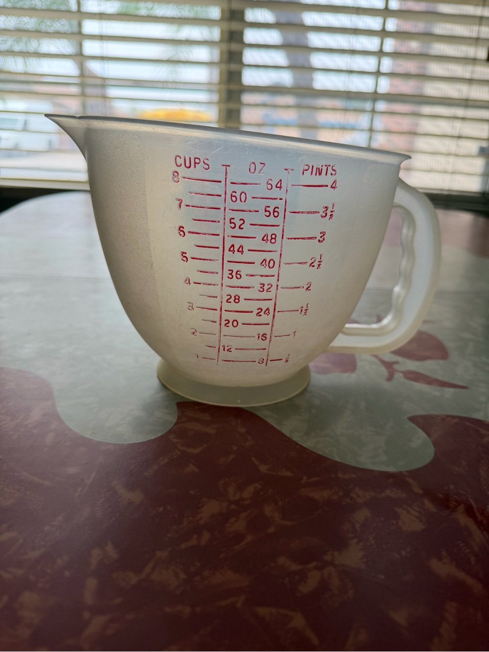 Vintage Tupperware 8 Large Mixing Bowl Measuring Cup